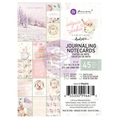 Prima Marketing Sugar Cookie Christmas - Journaling Cards